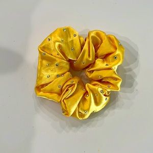 bedazzled cheer competition scrunchie